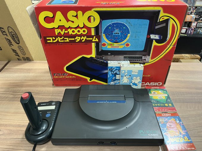 レトロゲーム】カシオ PV-1000 コンピューターゲーム ソフト2本 | nate 