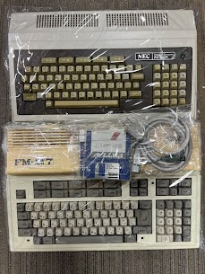 FUJITSU FM-NEW7 本体   NEC　 PC-8001 本体  買取ました。のイメージ