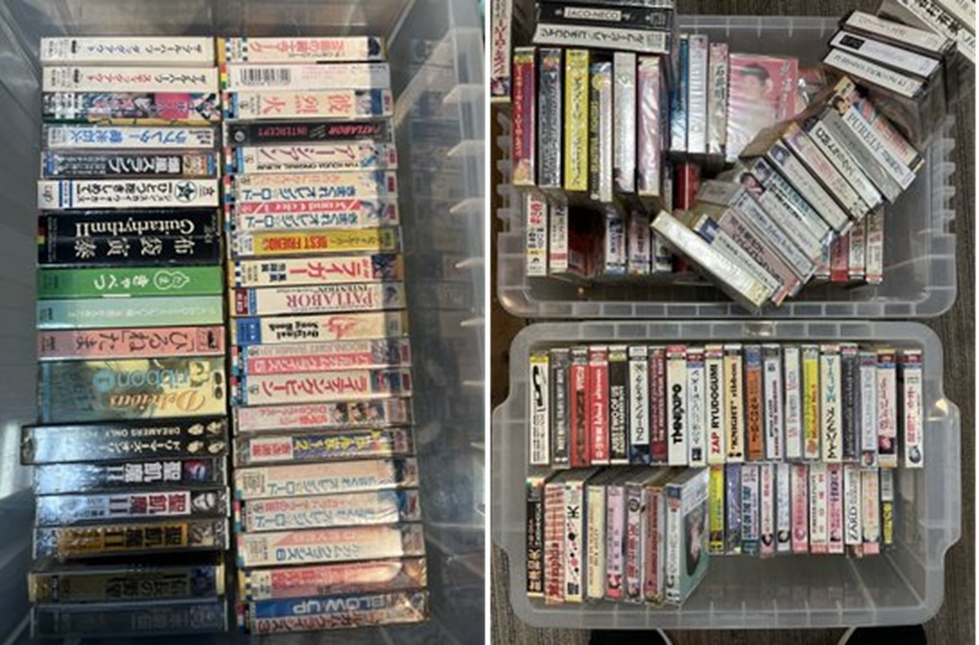 未開封カセットテープ買取ました。レアな物たくさんあります。アニメからJ-POPまで幅広くあります。のイメージ