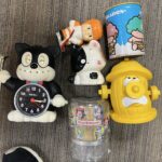 レトロな雑貨買取ました。のらくろ目覚まし時計は動作良好でした。のイメージ