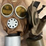 第二次世界大戦時のガスマスク買取ました。状態悪いです。 大日本帝国時代の物も店頭にたくさんあります。のイメージ