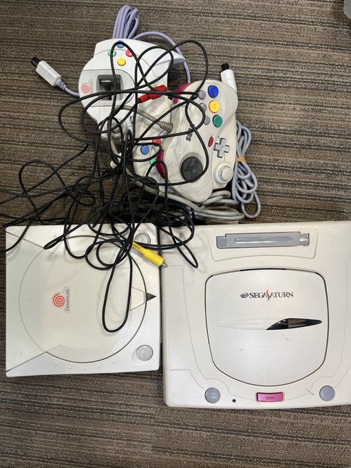 セガサターン、ドリームキャスト買取ました。動作良好です。のイメージ
