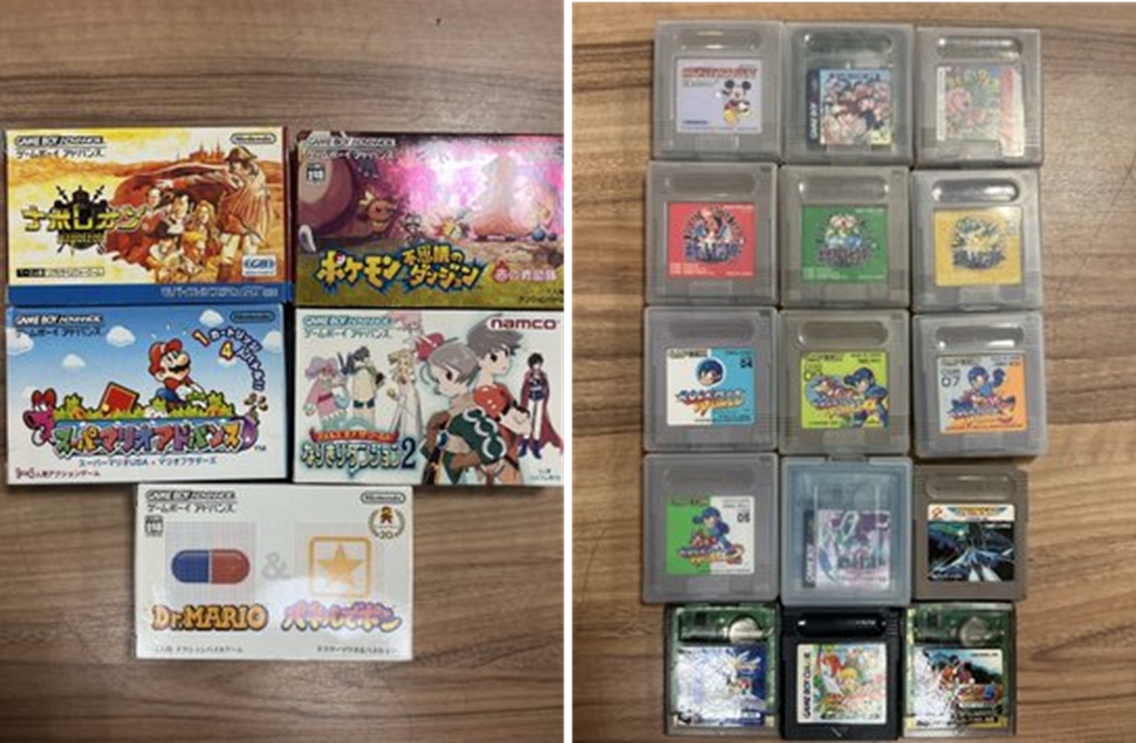 ゲームボーイアドバンスなどゲームボーイソフト買取ました。のイメージ
