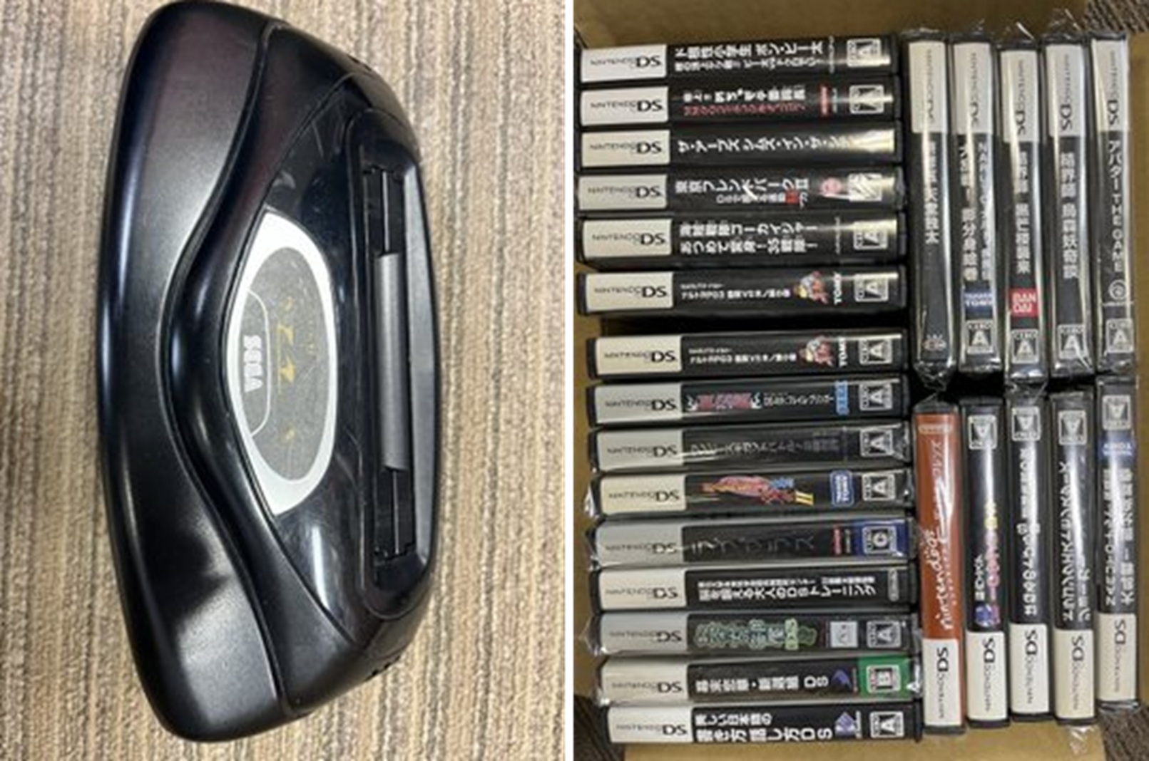 SEGA スーパー32X メガドライブアップグレードブースター 買取ました。 DSソフトも買取ました。のイメージ