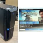 マウスコンピューター、ゲーミングPC、G-TUNE買取いたしました。 i5-13400F、DDR5 32GB、M.2 512GB搭載、動作確認済みです。 店頭にて販売中です！のイメージ