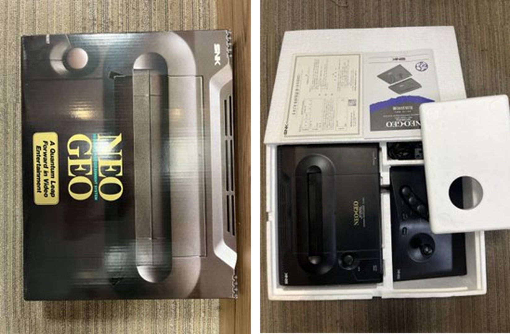 SNK NEO GEO(ネオジオ)! 動作良好 美品店頭出しました。のイメージ