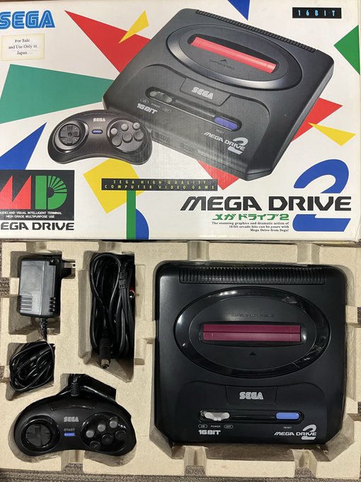 今月2個目のメガドライブ2本体美品買取ました。のイメージ