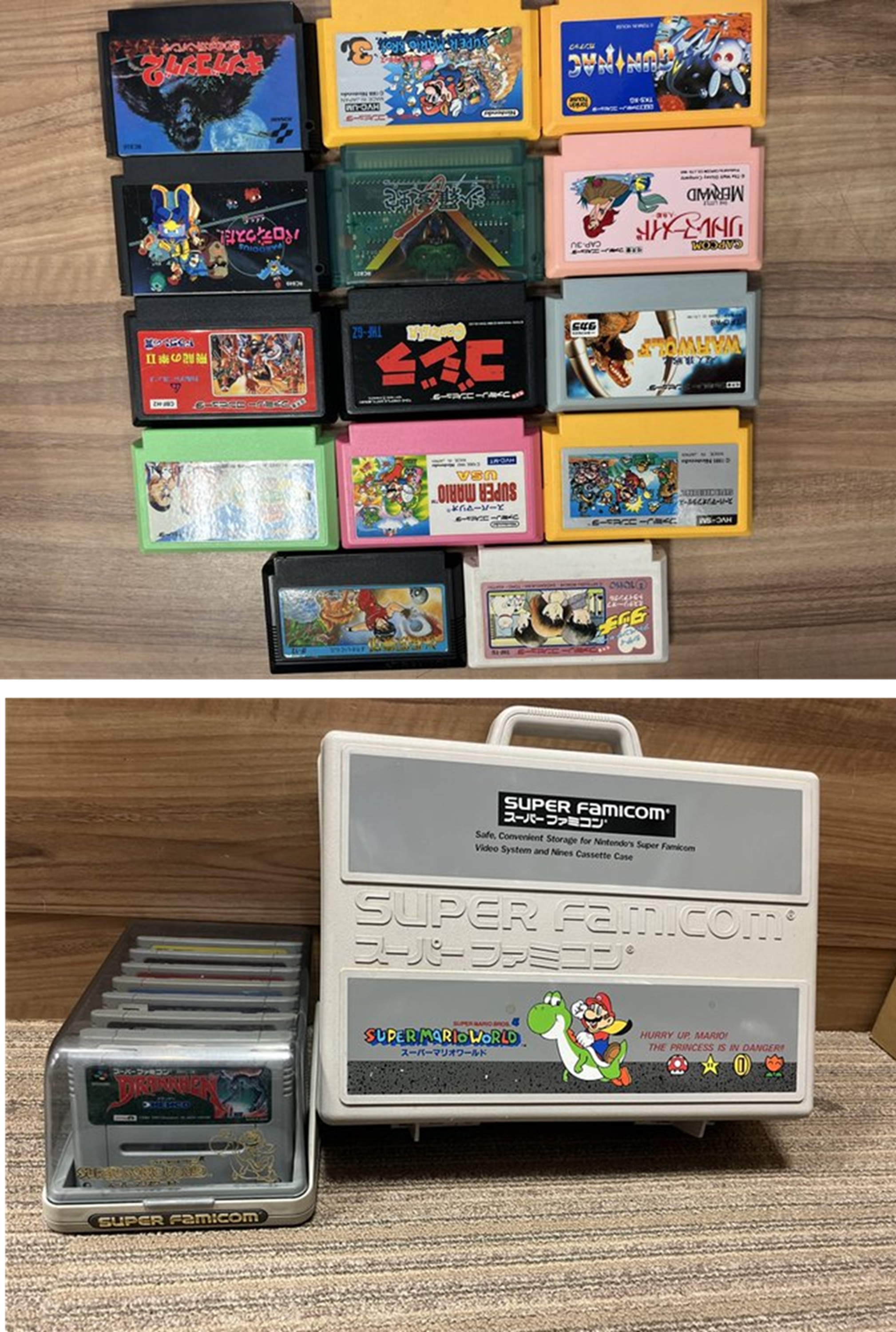スーパーファミコンソフト、ファミコンソフト買取! スーファミ専用ケース付き&ソフトもまとめて入荷しました! コレクションにも、遊び直しにもおすすめです! 気になる方はぜひ店頭へのイメージ